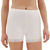Fine Woman dames boxershort met kort pijpje - Elastisch katoenen kanten onderbroek