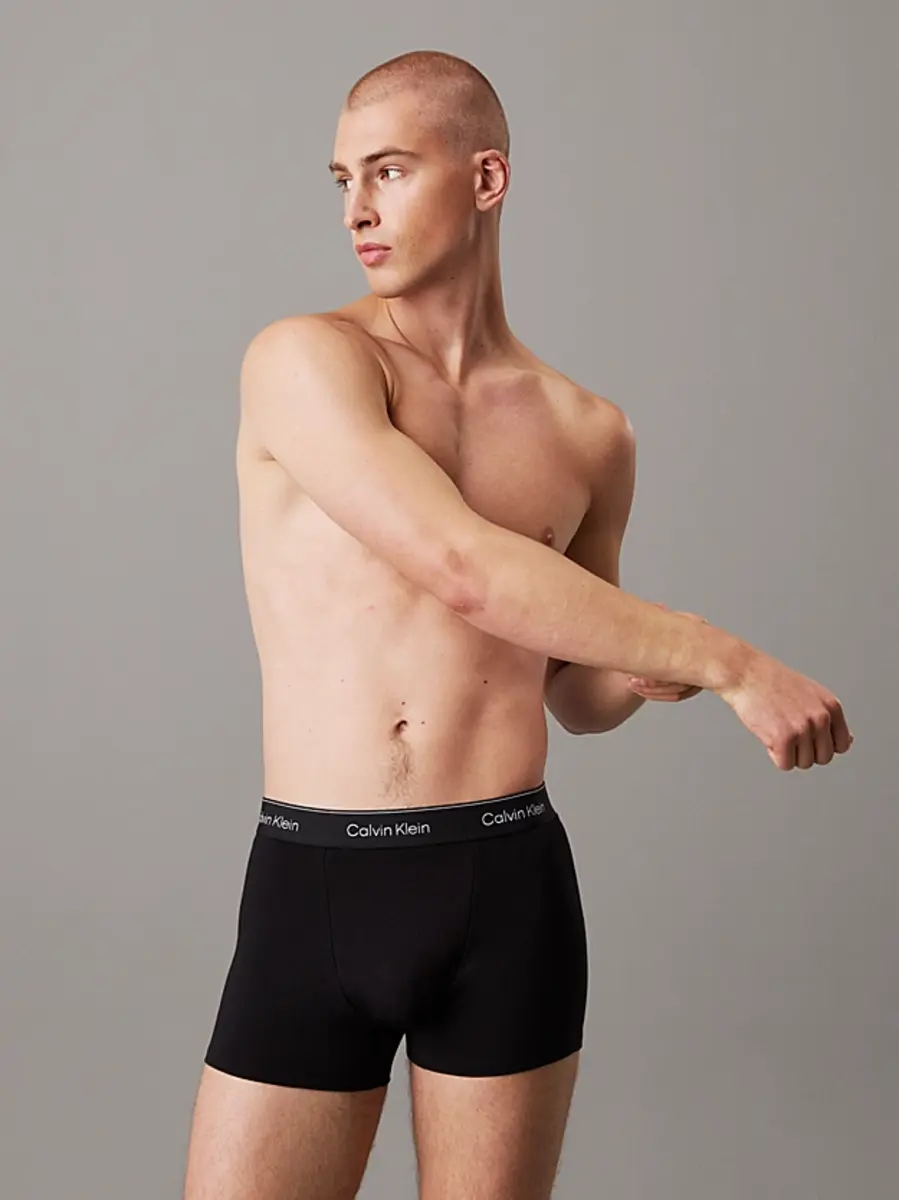 Calvin Klein 3-pack trunks - Icon - Relaxed Fit Cotton