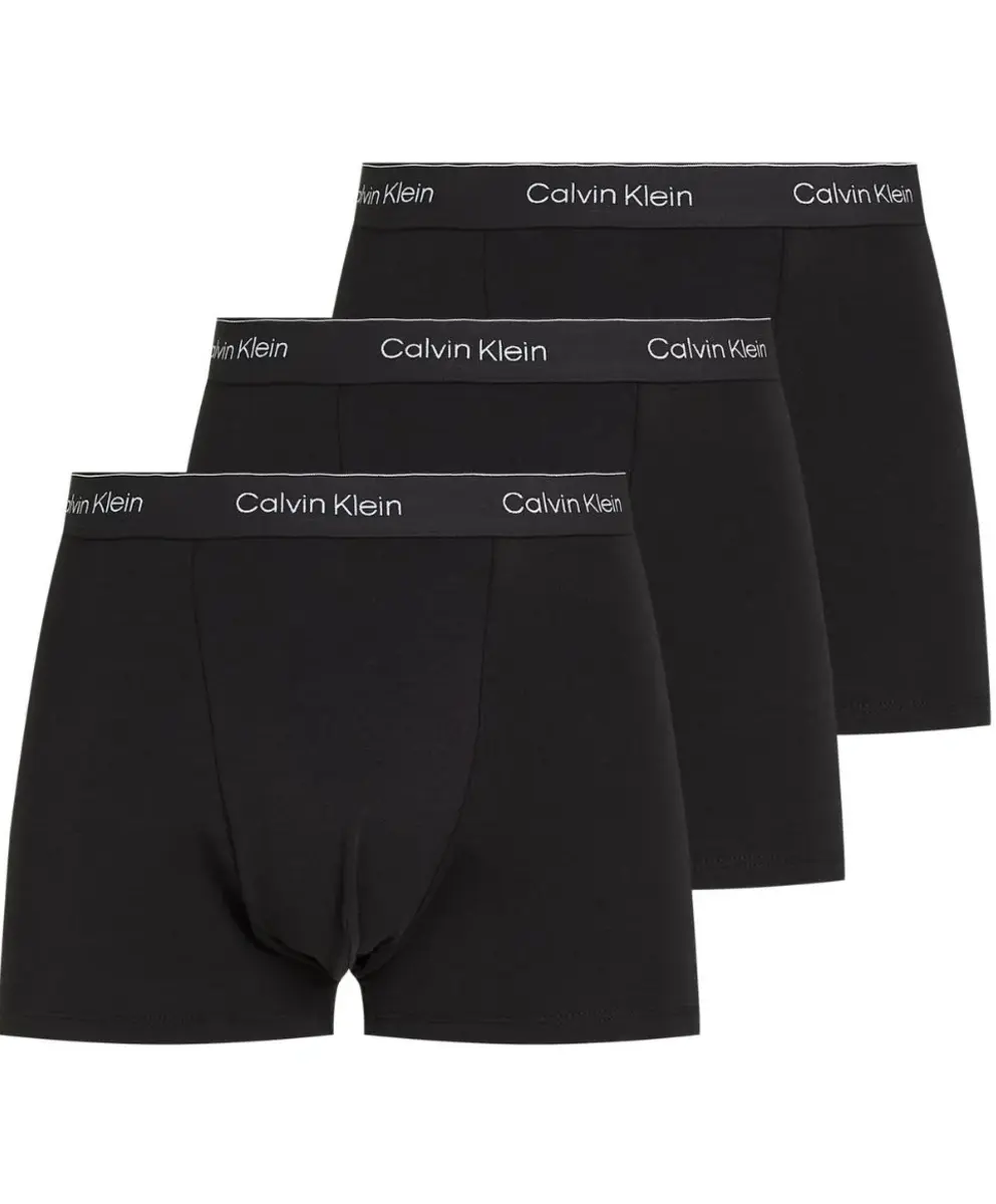 Calvin Klein 3-pack trunks - Icon - Relaxed Fit Cotton