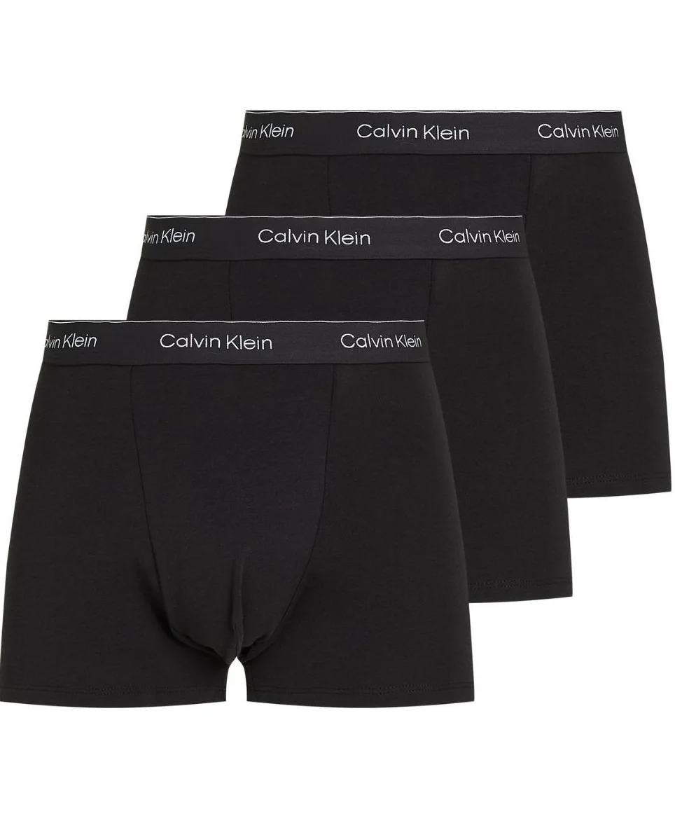Calvin Klein 3-pack trunks - Icon - Relaxed Fit Cotton