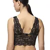 Pieces Bralette kant - Lace Bra Top - Zwarte dames kanten bh top -