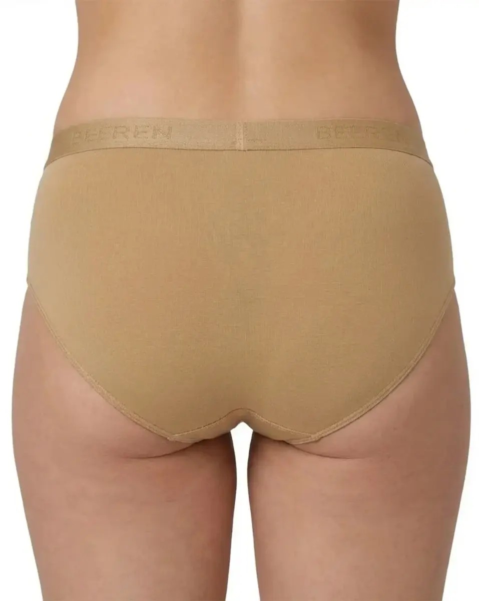 Beeren microfiber dames heup slip young - Dames onderbroek met badstof kruisje