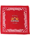 Boerenzakdoek Amsterdam 56 x 56 cm - Rode zakdoek