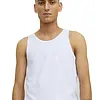 Jack & Jones 2-pack heren hemden - Pack - Tanktop - Katoenen heren onderhemden ronde hals