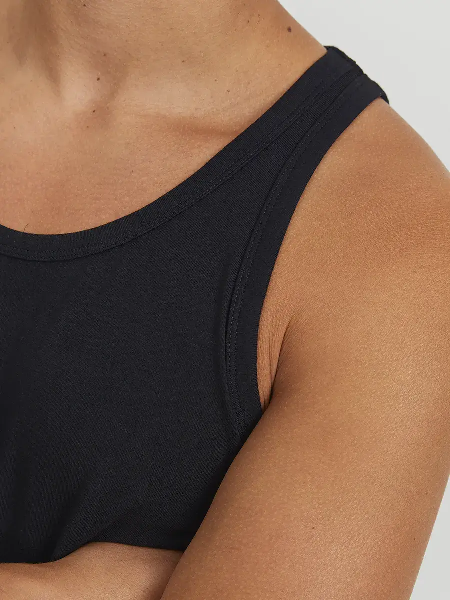 Jack & Jones 2-pack heren hemden - Pack - Tanktop - Katoenen heren onderhemden ronde hals