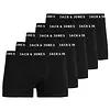 Jack and Jones 5-Pack heren boxershort - Electric Blue - Zwart heren ondergoed - Katoenen onderbroeken