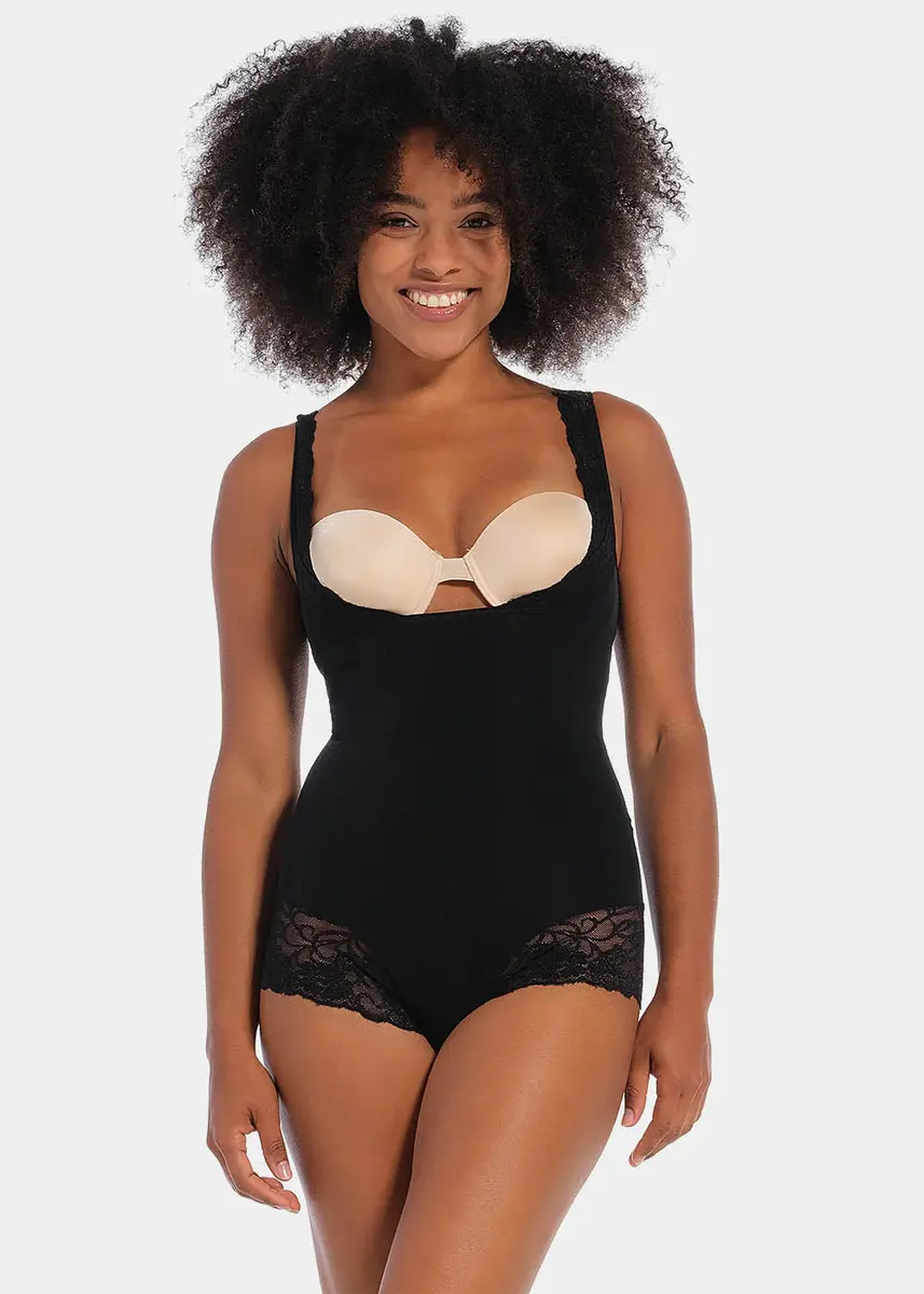 Magic Bodyfashion sterk corrigerende Body corset - Super Control - Sterke shapewear bodysuit voor een platte buik