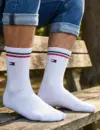 Tommy Hilfiger Unisex Crew Socks 2-paar - Sport crew sokken dames en heren