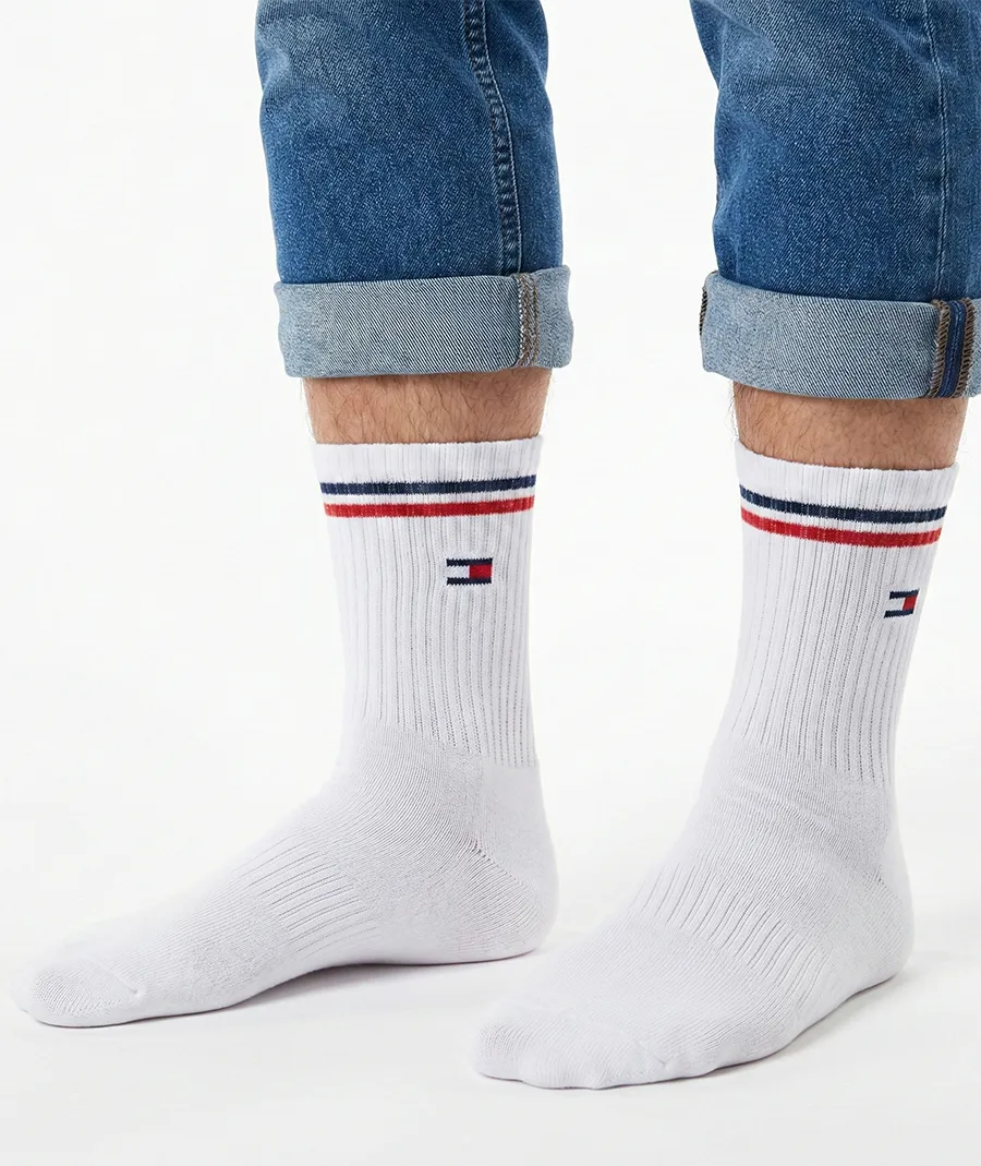 Tommy Hilfiger Unisex Crew Socks 2-paar
