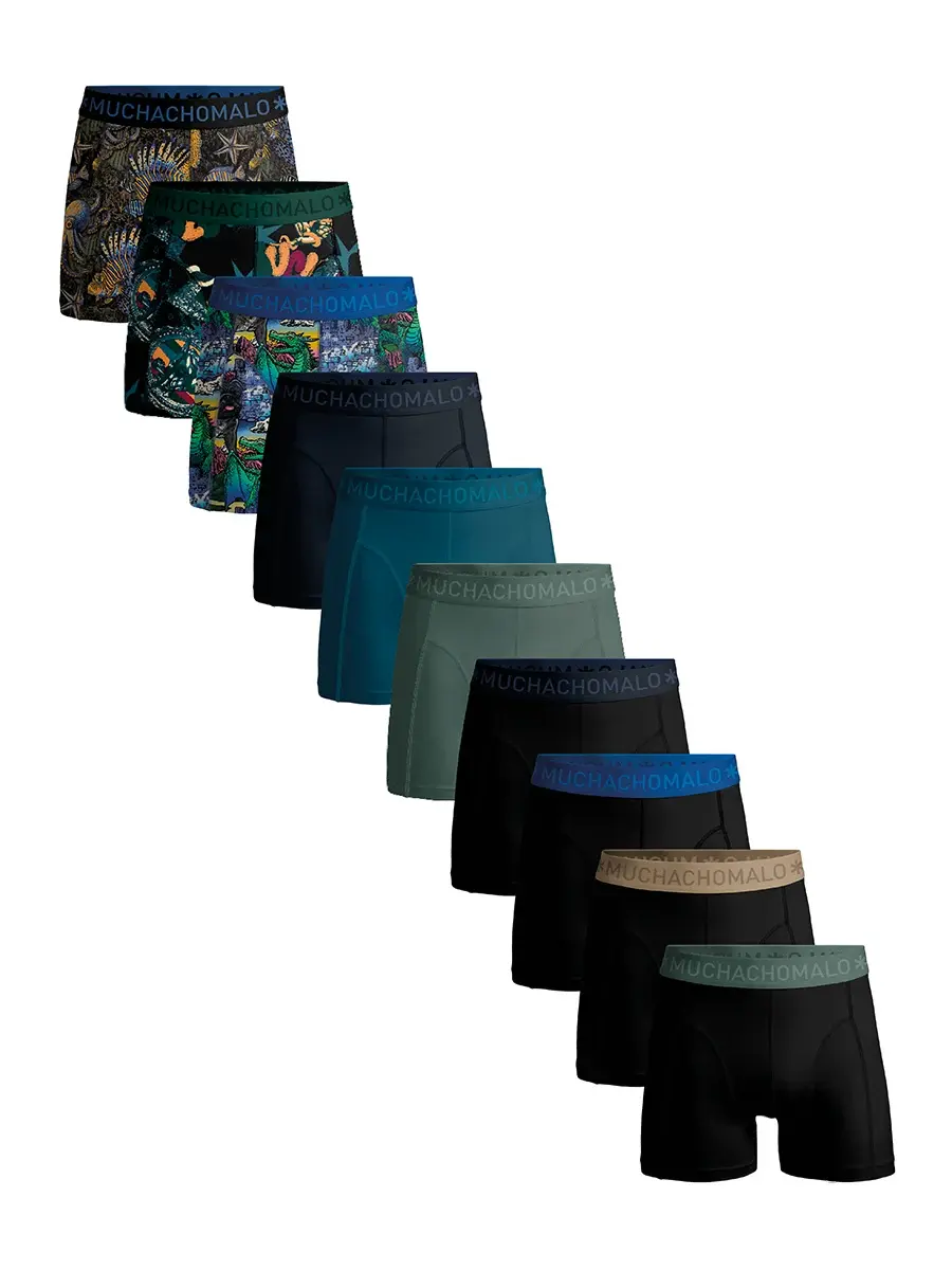 Muchachomalo 10-Pack Heren Boxershort - Mix