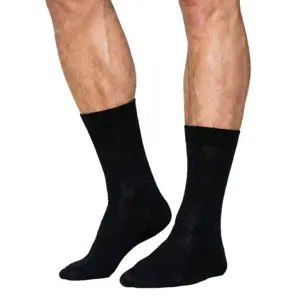 Boru Bamboo sokken - 1 paar  - Hoge bamboe sokken, dames, heren - zwart, beige