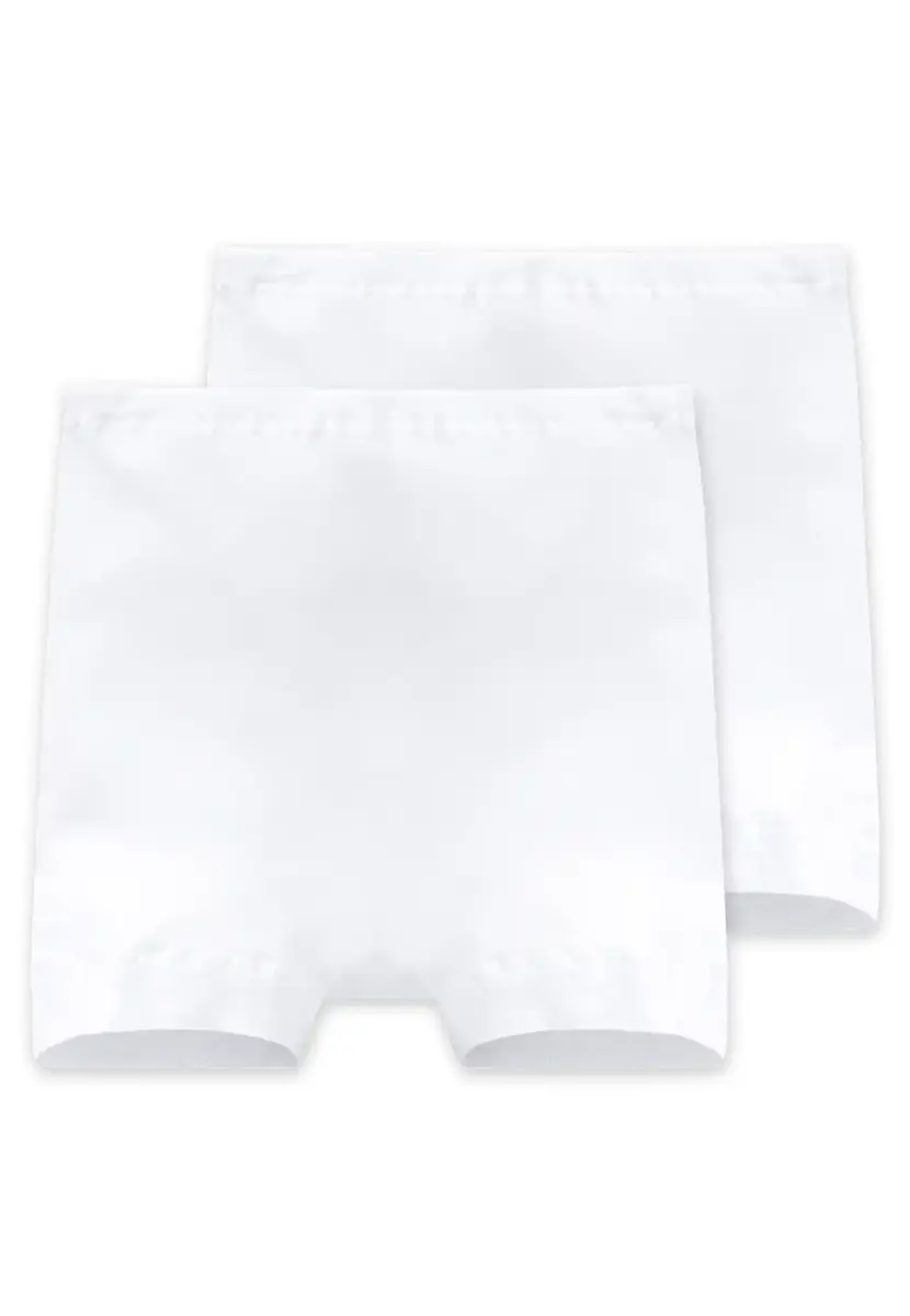 Schiesser 2-Pack dames panty shorts - Fein rib original - 100% biologisch katoenen boxershorts - Comfortabel - Extra zachte katoenen randen