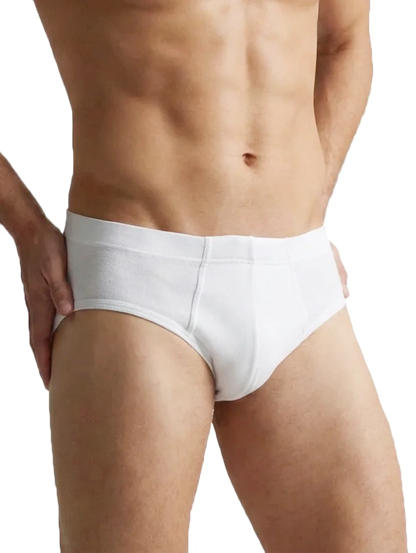 HL-tricot heren sport slip wit