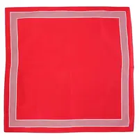 Boerenzakdoek Rood uni 55 x 55 cm