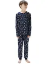 Name it jongens pyjama - Space - Kinder nachtkleding katoen