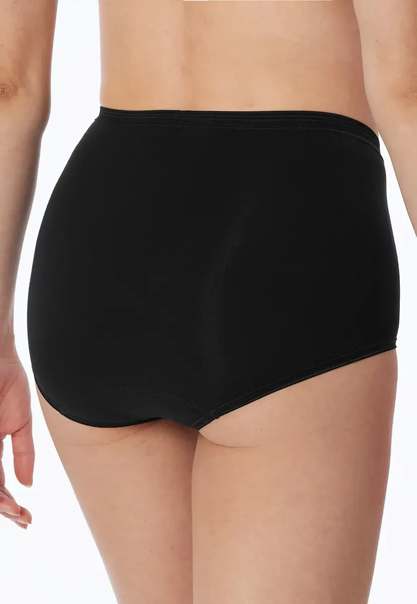 Schiesser dames luxury maxi slip - Elastisch katoenen taille slip