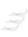 FALKE 3-paar Step High - dames footies met anti slip - Kousenvoetjes die niet afzakken - Sokken voor in loafers