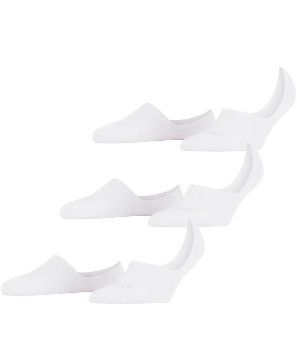 FALKE 3-paar Step High - dames footies met anti slip - Kousenvoetjes die niet afzakken - Sokken voor in loafers FALKE 3-paar Step High - dames footies met anti slip - Kousenvoetjes die niet afzakken - Sokken voor in loafers