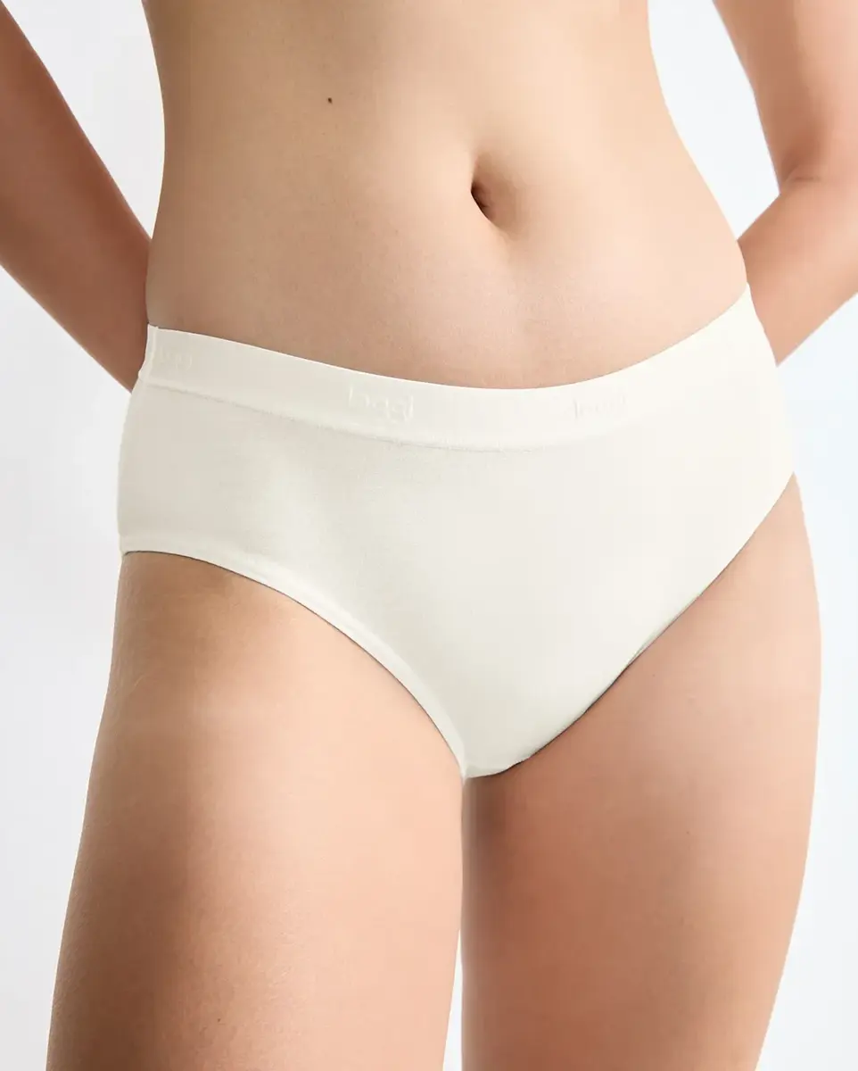 Sloggi 2-pack dames hipster Go Casual - Biologisch katoenen dames onderbroek - Milieuvriendelijk duurzaam ondergoed - HIpster onderoged