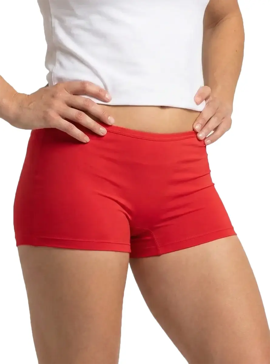 Beeren dames boxershort rood Elegance - Microfiber - Rode dames onderbroek