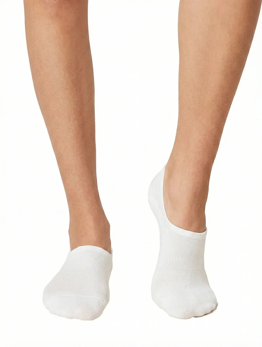 Teckel - 3-pack No Show invisible sokken - Footies