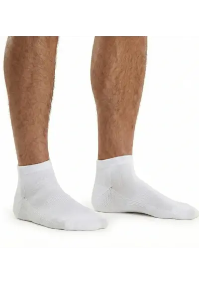 FALKE  2-paar Happy heren sneaker/quarter sokken