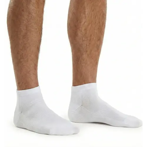 FALKE  2-paar Happy heren sneaker/quarter sokken