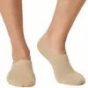 Teckel - 3-pack No Show invisible sokken - Footies - Onzichtbare kousenvoetjes - Met anti slip - Sokken voor in loafers