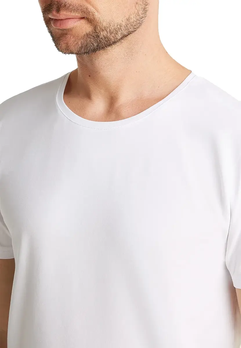 Ten Cate 2-Pack heren ondershirts biologisch katoen - Mannen T-shirts korte mouwen Wit en zwart