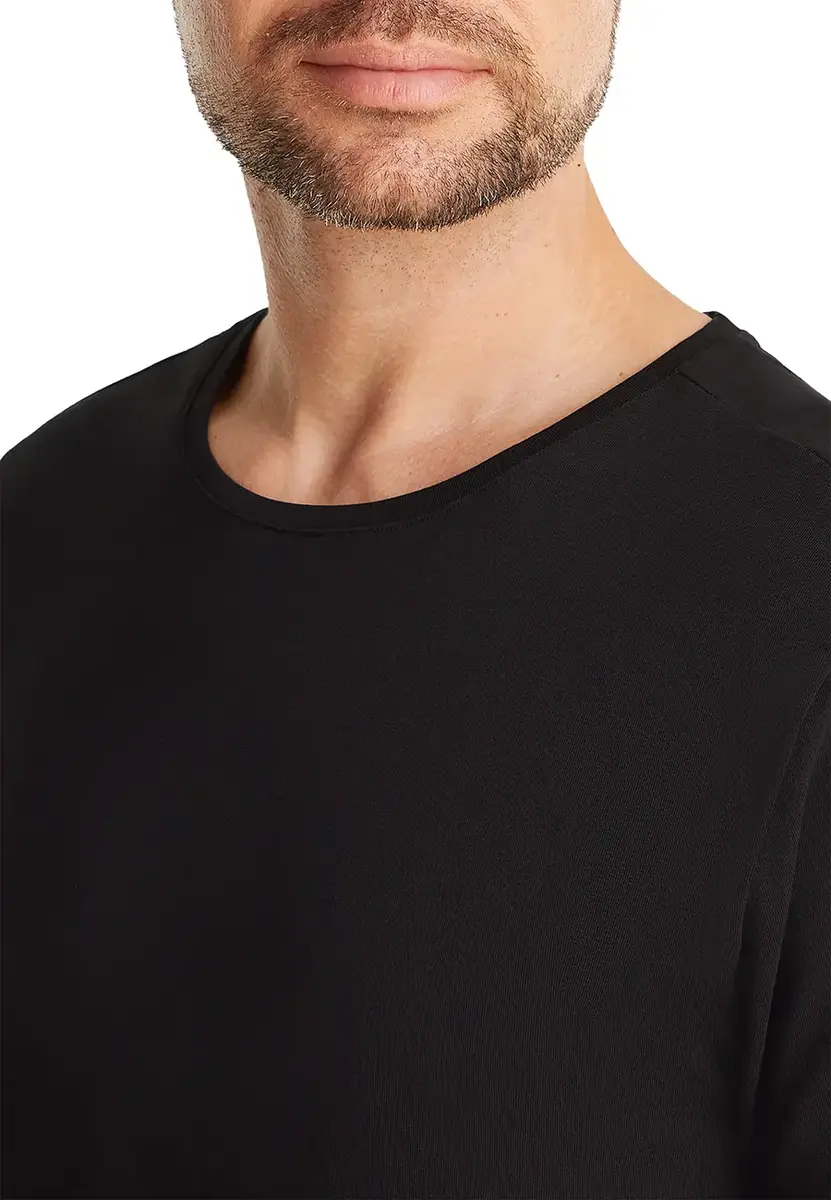 Ten Cate 2-Pack heren ondershirts biologisch katoen - Mannen T-shirts korte mouwen Wit en zwart