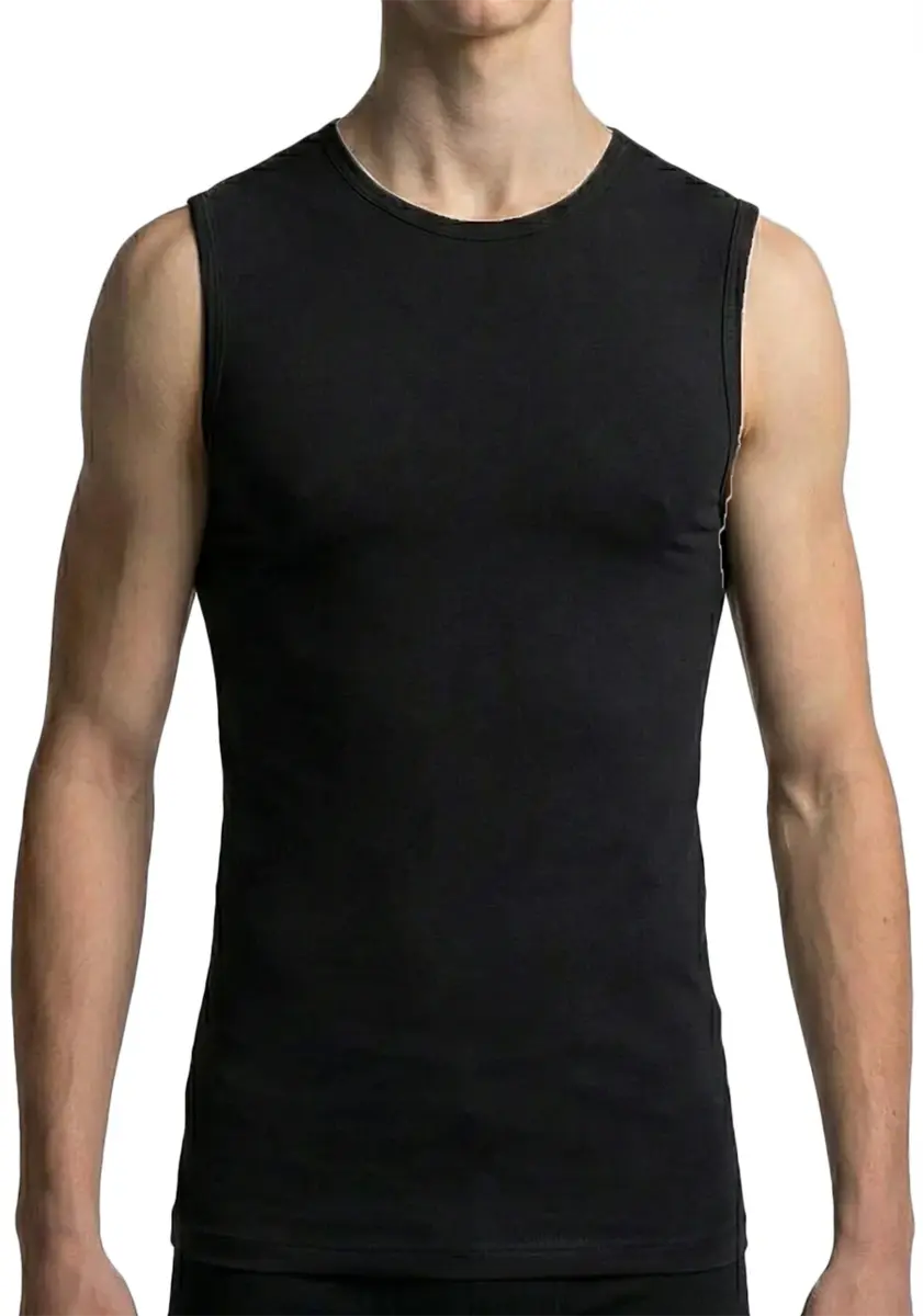 Beeren jongens mouwloos shirt  Young microfiber- Ondershirt jongens - Shirt zonder mouwen