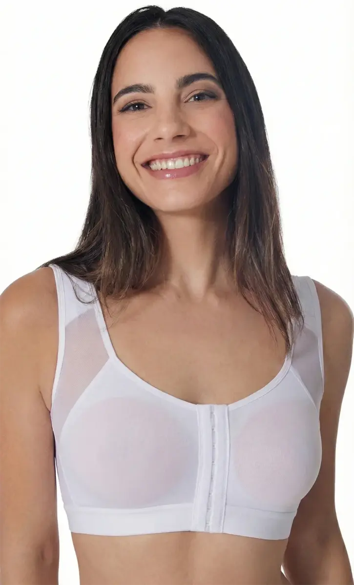 Sassa Mode voorsluiting soft BH 10878 - Zonder vulling - Senioren bh