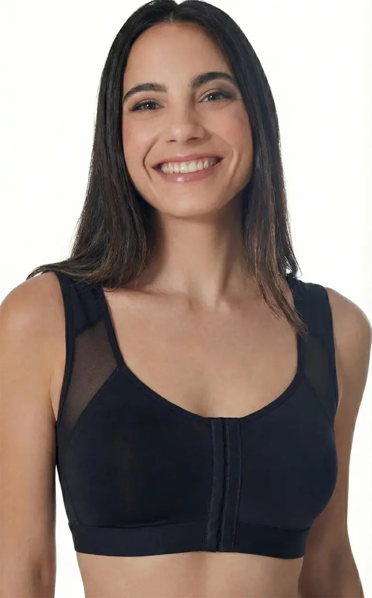 Sassa Mode voorsluiting soft BH 10878 - Zonder vulling - Senioren bh