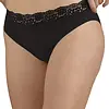 Nina von C kanten dames Tai slip - Jazzpant Modal - Kanten dames onderbroek - Zwart en wit