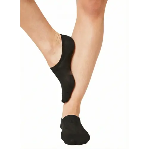 Basset 2-paar onzichtbare Footies bamboe sokken