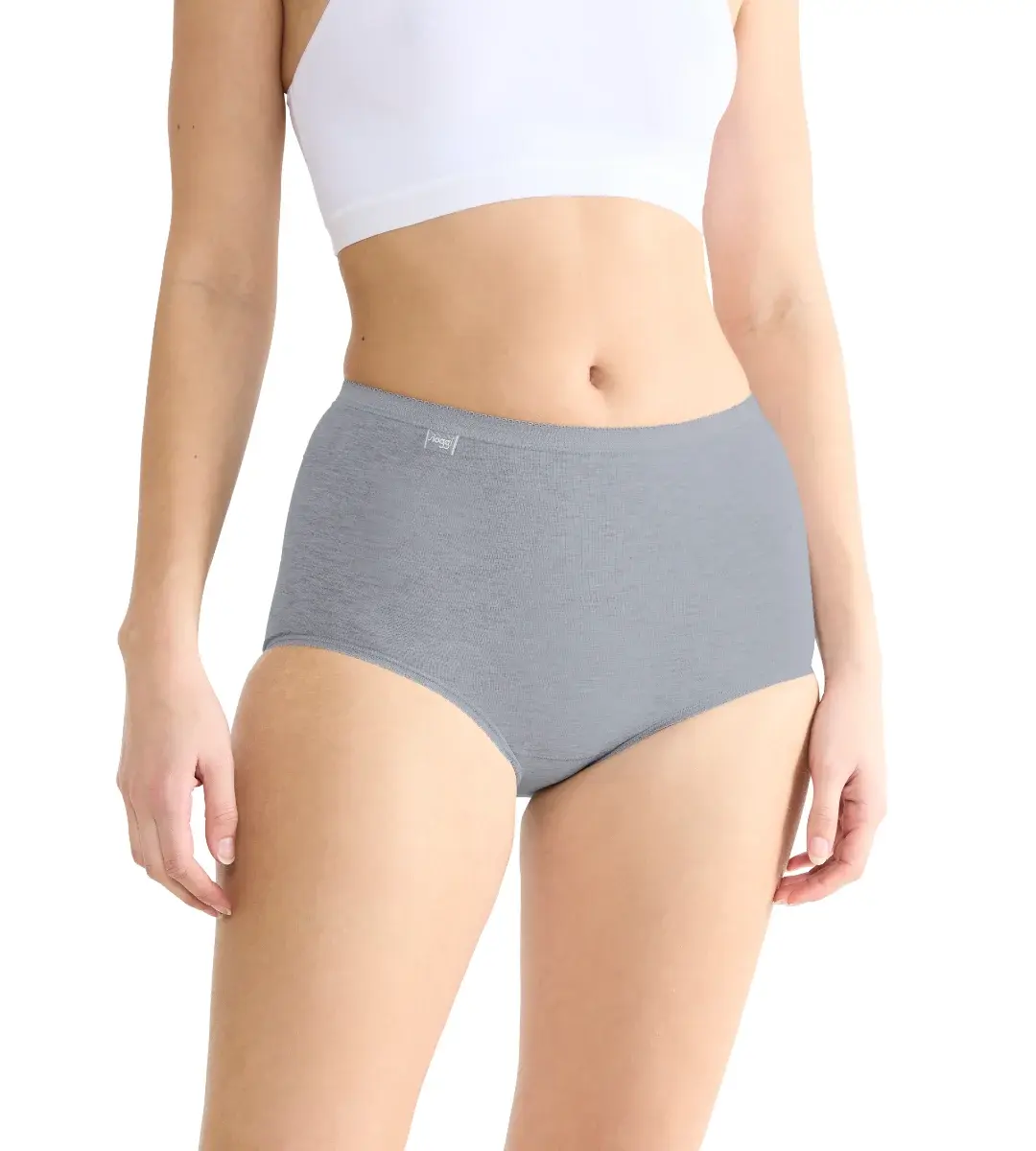 Sloggi 4-pack dames Basic Maxi slips - Pink combi