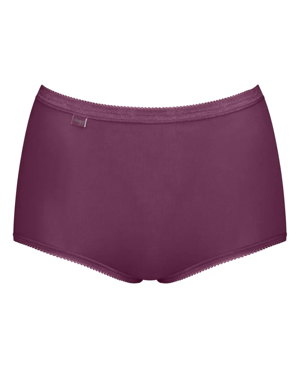 Sloggi 4-pack dames Basic Maxi slips - Pink combi