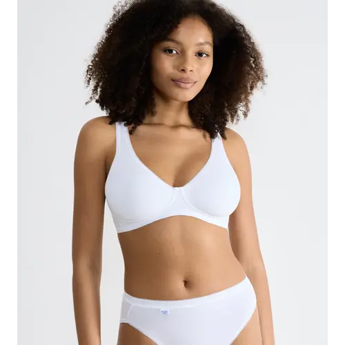 Sloggi basic N BH - niet voorgevormde Bh zonder beugel - Brede band