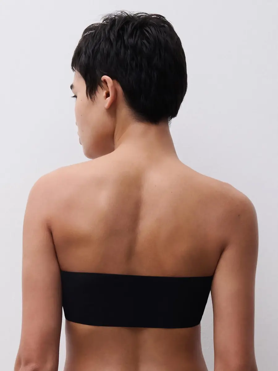 Chantelle naadloze Bandeau met vulling - Soft Stretch - Padded Bandeau bh - Anti slip