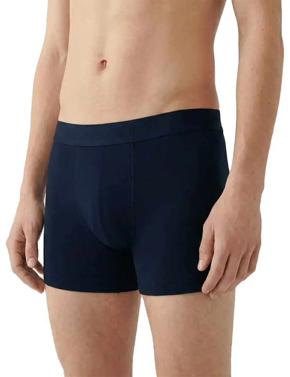 Ten Cate 2-pak Jongens boxershorts Organic - Biologisch katoenen kinder onderbroeken - Zwart - Grijs - Donkerblauw