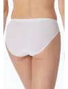 Schiesser dames luxury Rio- slip - Elastisch katoenen vrouwen tai slip - Wit