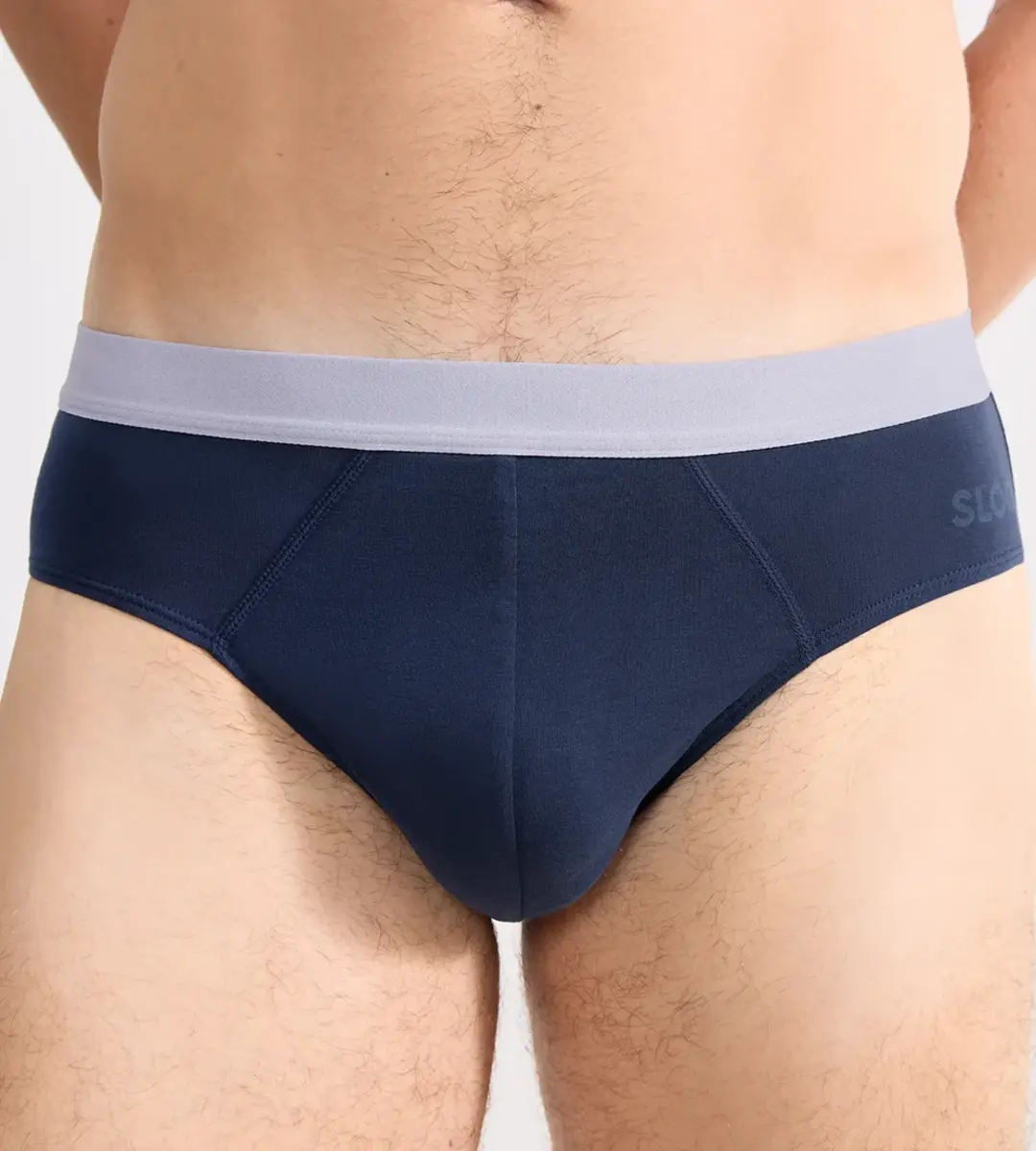 Sloggi 2-Pack heren slips - GO Abc brief - Biologisch katoenen heren onderbroeken met elastische band - Milieuvriendelijk - Duurzaam
