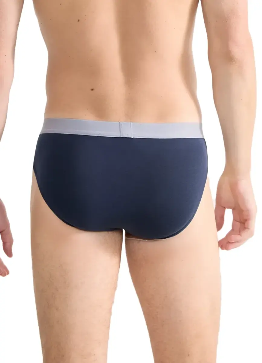 Sloggi 2-Pack heren slips - GO Abc brief - Biologisch katoenen heren onderbroeken met elastische band - Milieuvriendelijk - Duurzaam