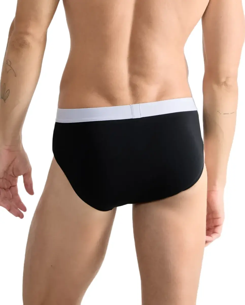 Sloggi 2-Pack heren slips - GO Abc brief - Biologisch katoenen heren onderbroeken met elastische band - Milieuvriendelijk - Duurzaam