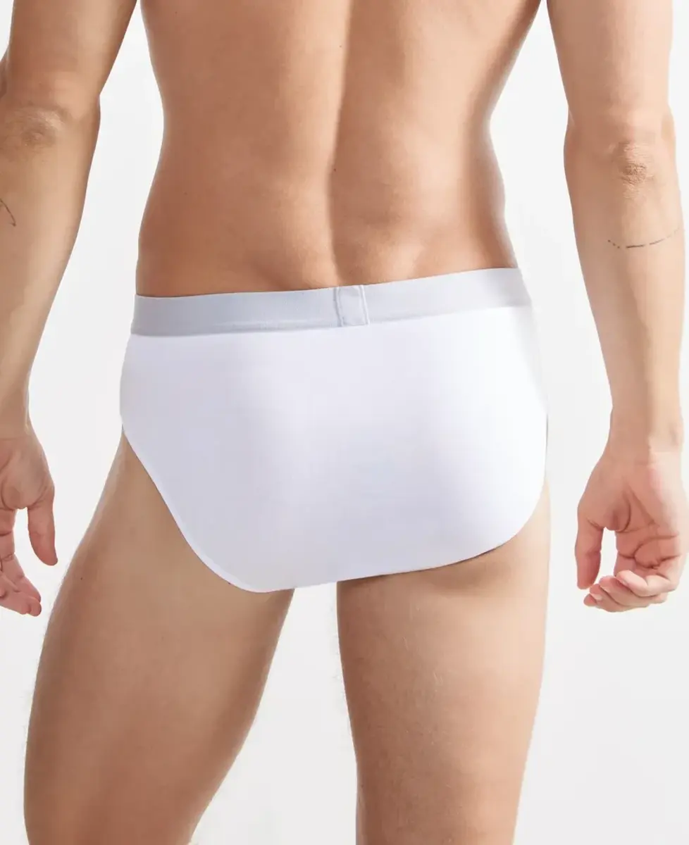 Sloggi 2-Pack heren slips - GO Abc brief - Biologisch katoenen heren onderbroeken met elastische band - Milieuvriendelijk - Duurzaam