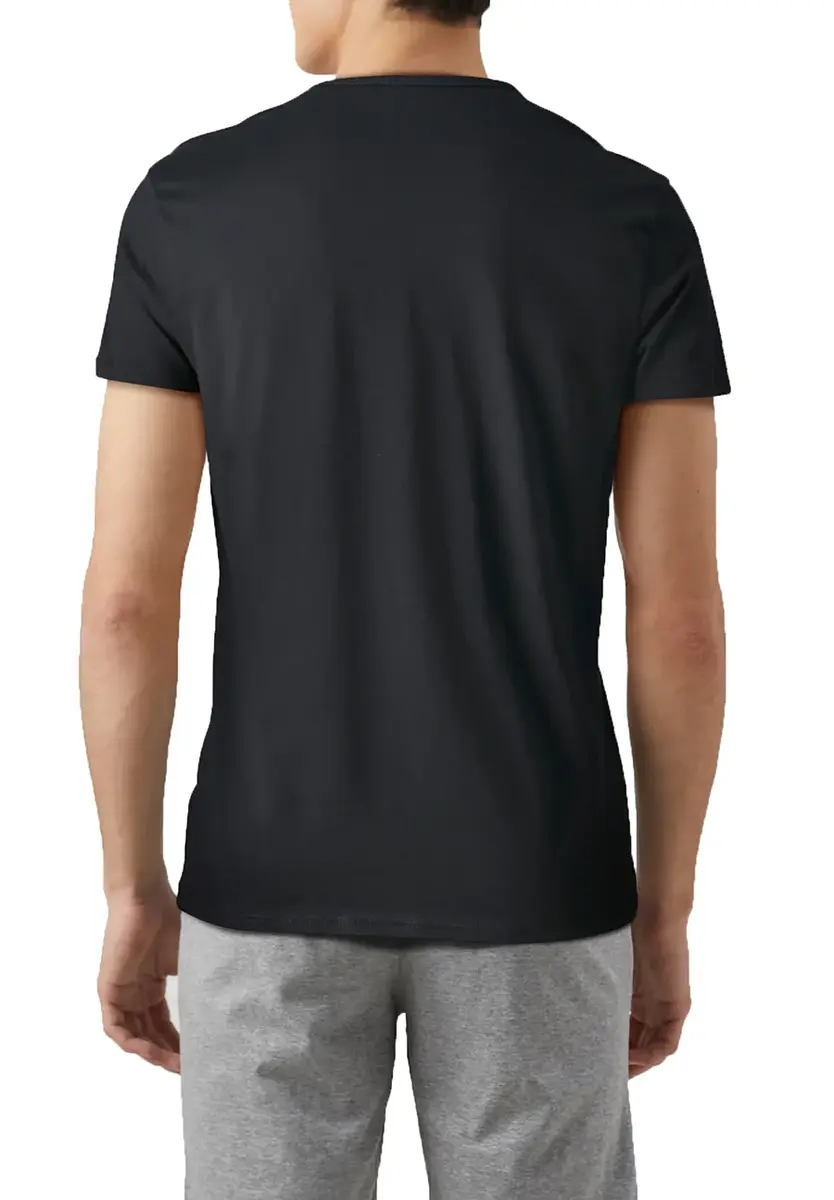 Puma 2-pack heren basic ondershirts - V-hals - Slim Fit heren T-shirt katoen