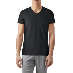 Puma 2-pack heren basic ondershirts - V-hals - Slim Fit heren T-shirt katoen
