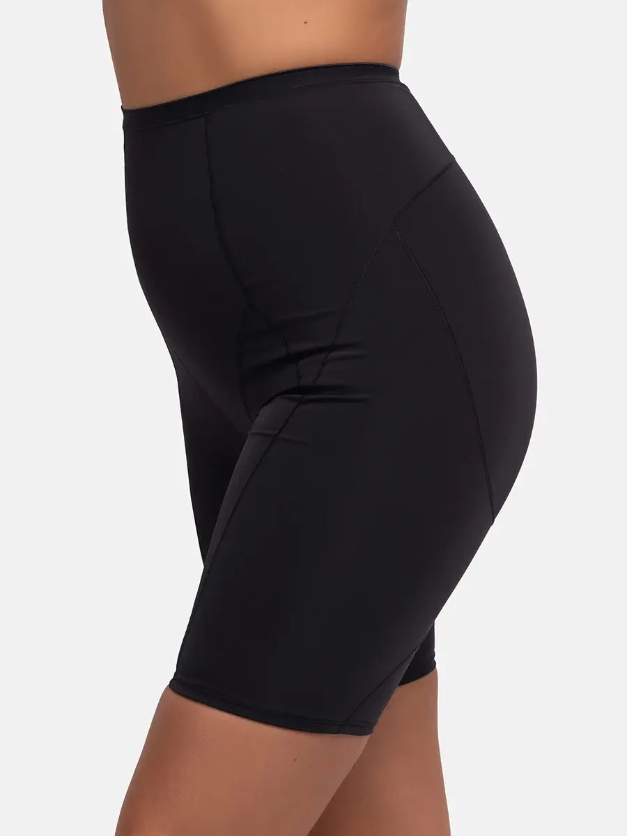 Dorina Corrigerende short lange pijpjes - Medium control - Shapewear boxershort - Anti slip rand