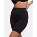 Dorina Corrigerende short lange pijpjes - Medium control - Shapewear boxershort - Anti slip rand - Zwart