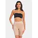 Magic Biker short Gloss - corrigerende Naadloze boxershort - Hoge shapewear boxershorts met lange pijpjes - Cappuccino
